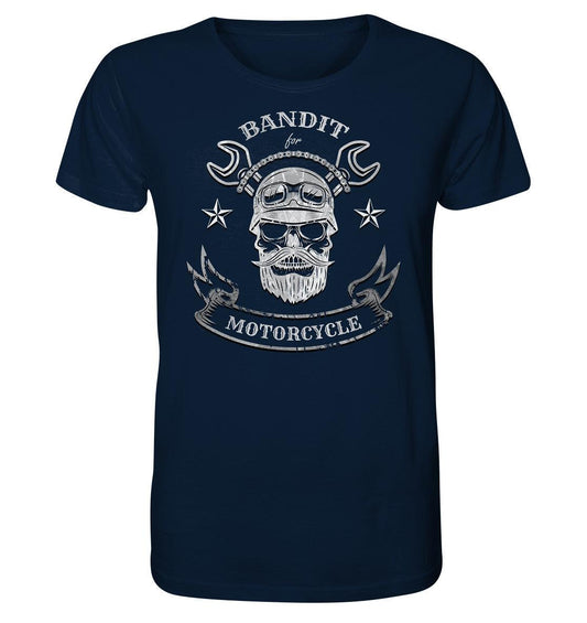 Bandit for Motorcycle - Bandit auf dem  Motorrad - Organic Shirt - MOANDO-SHOP - Unisex-Shirts