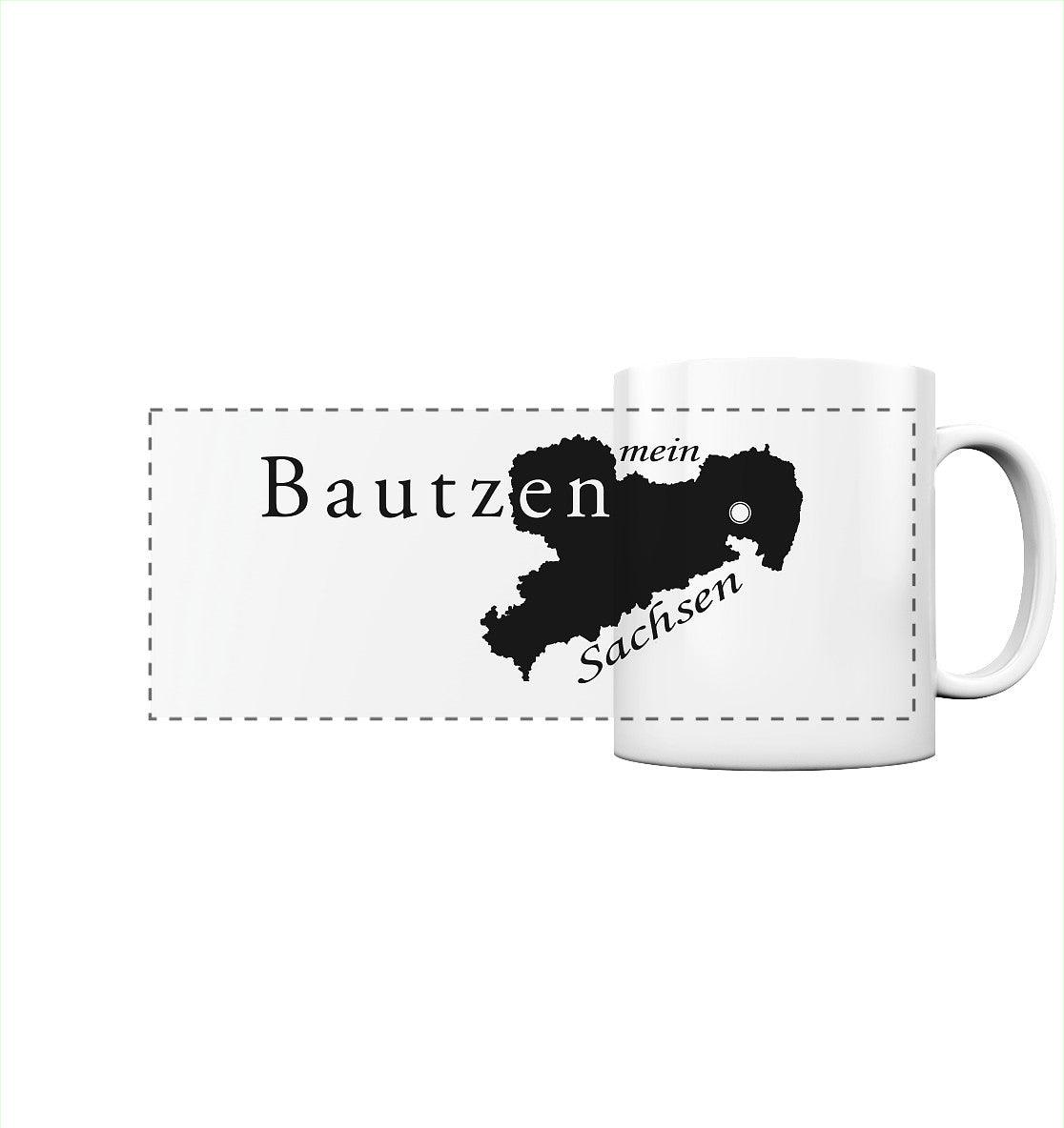 bautzen - mein sachsen - heimatstadt - panorama tasse - moando-shop - tassen