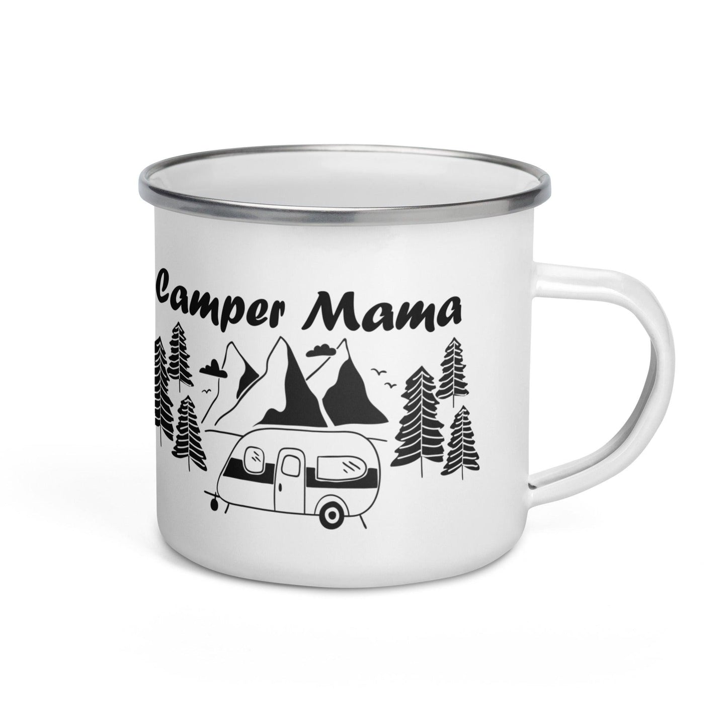 camper mama - emailletasse - moando-shop - emallietassen