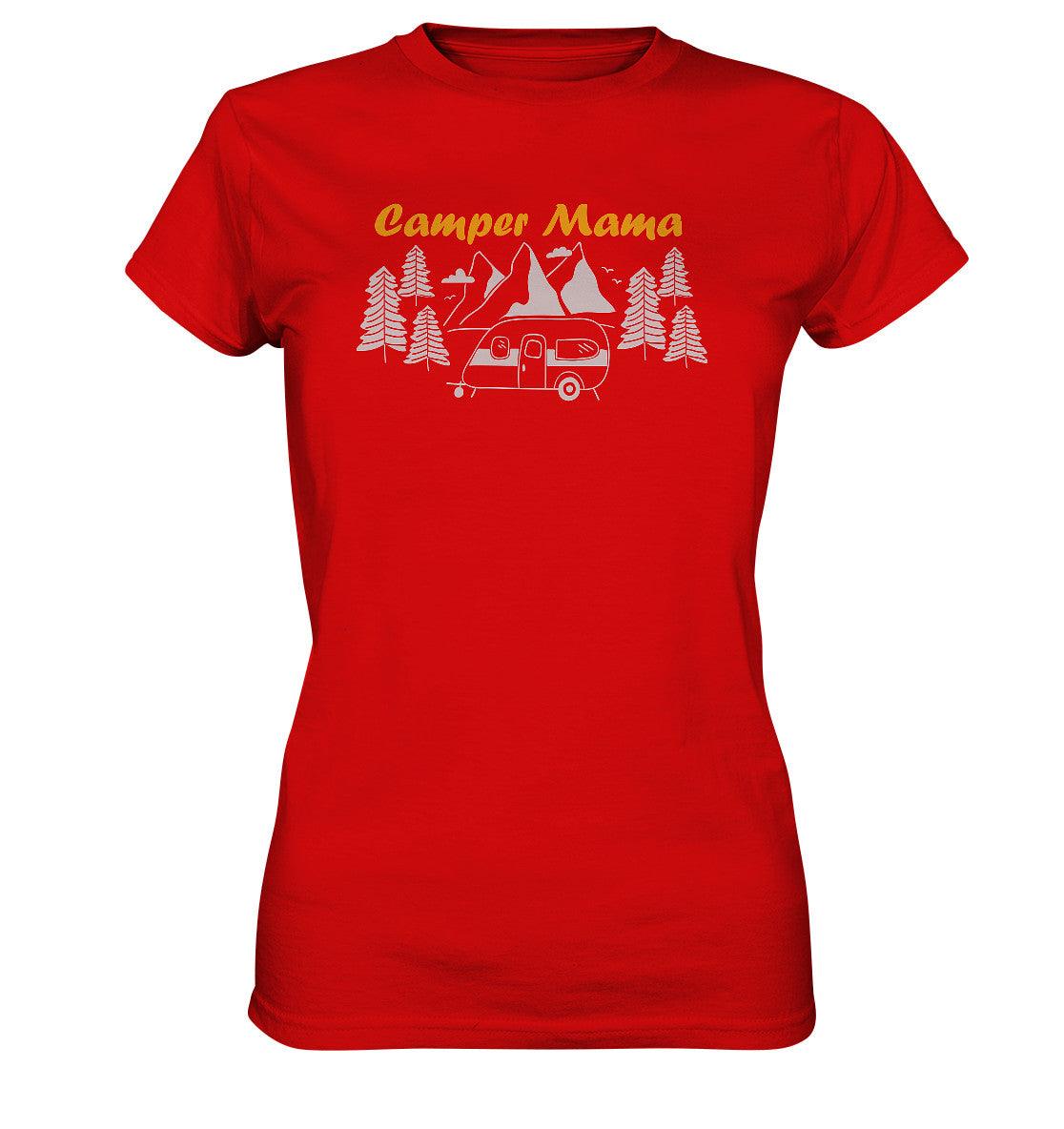 camper mama - ladies premium shirt - moando-shop - lady-shirts