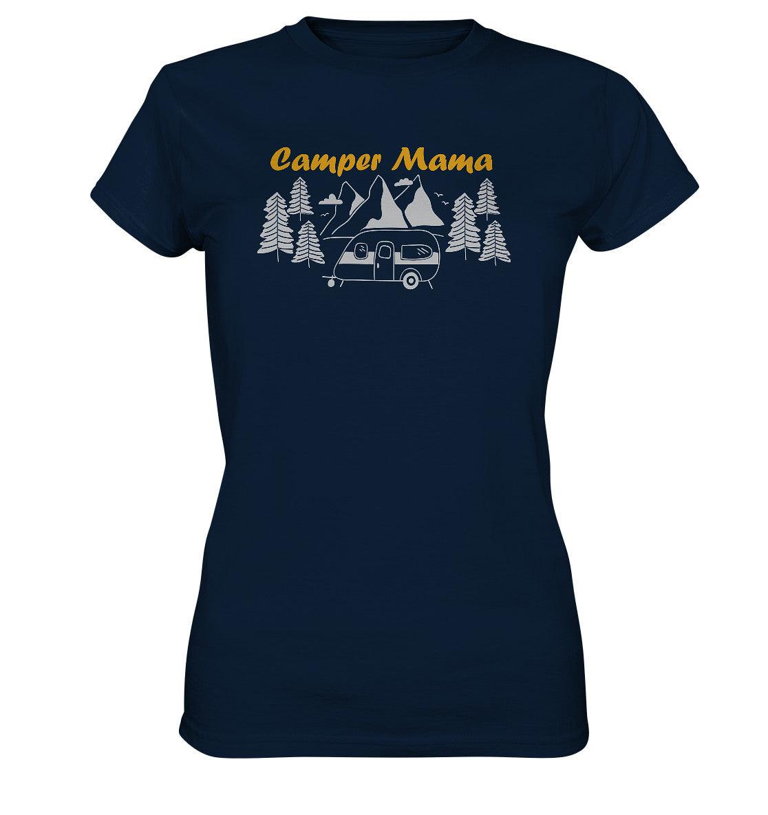 camper mama - ladies premium shirt - moando-shop - lady-shirts