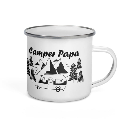 Camper Papa - Emailletasse - MOANDO-SHOP - Emallietassen