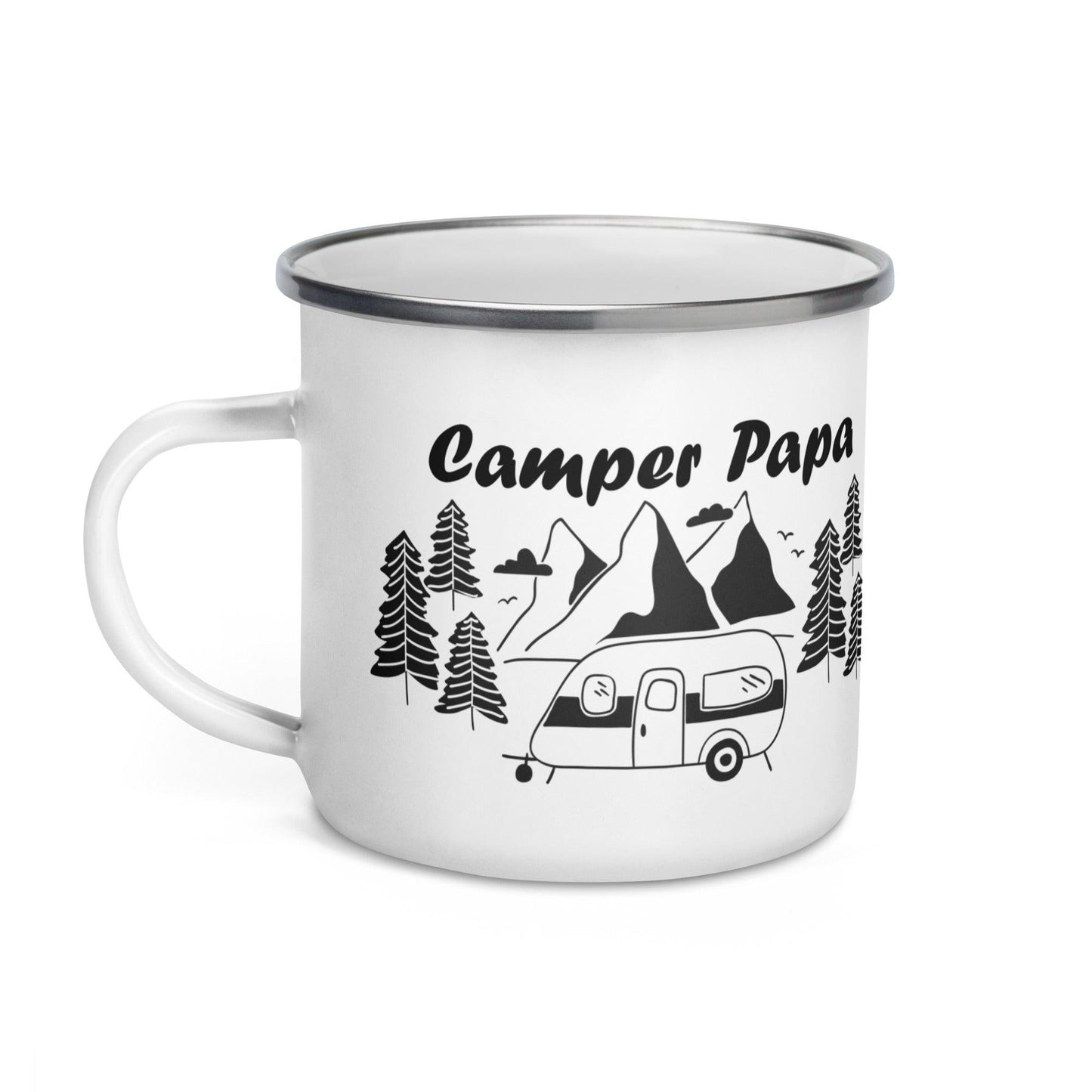 camper papa - emailletasse - moando-shop - emallietassen