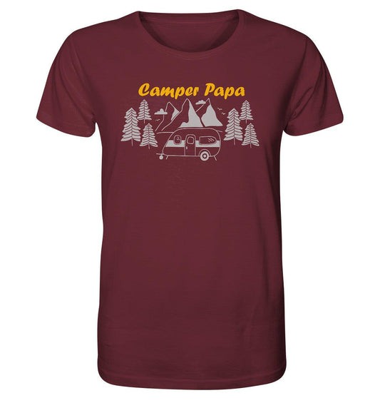 Camper Papa - Organic Shirt - MOANDO-SHOP - Unisex-Shirts