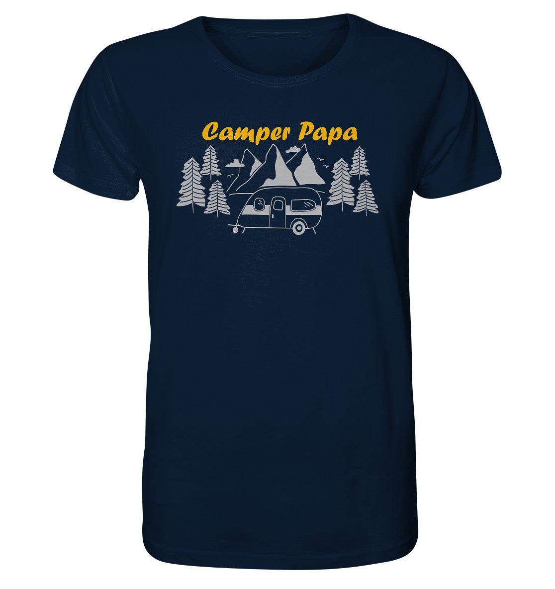 Camper Papa - Organic Shirt - MOANDO-SHOP - Unisex-Shirts