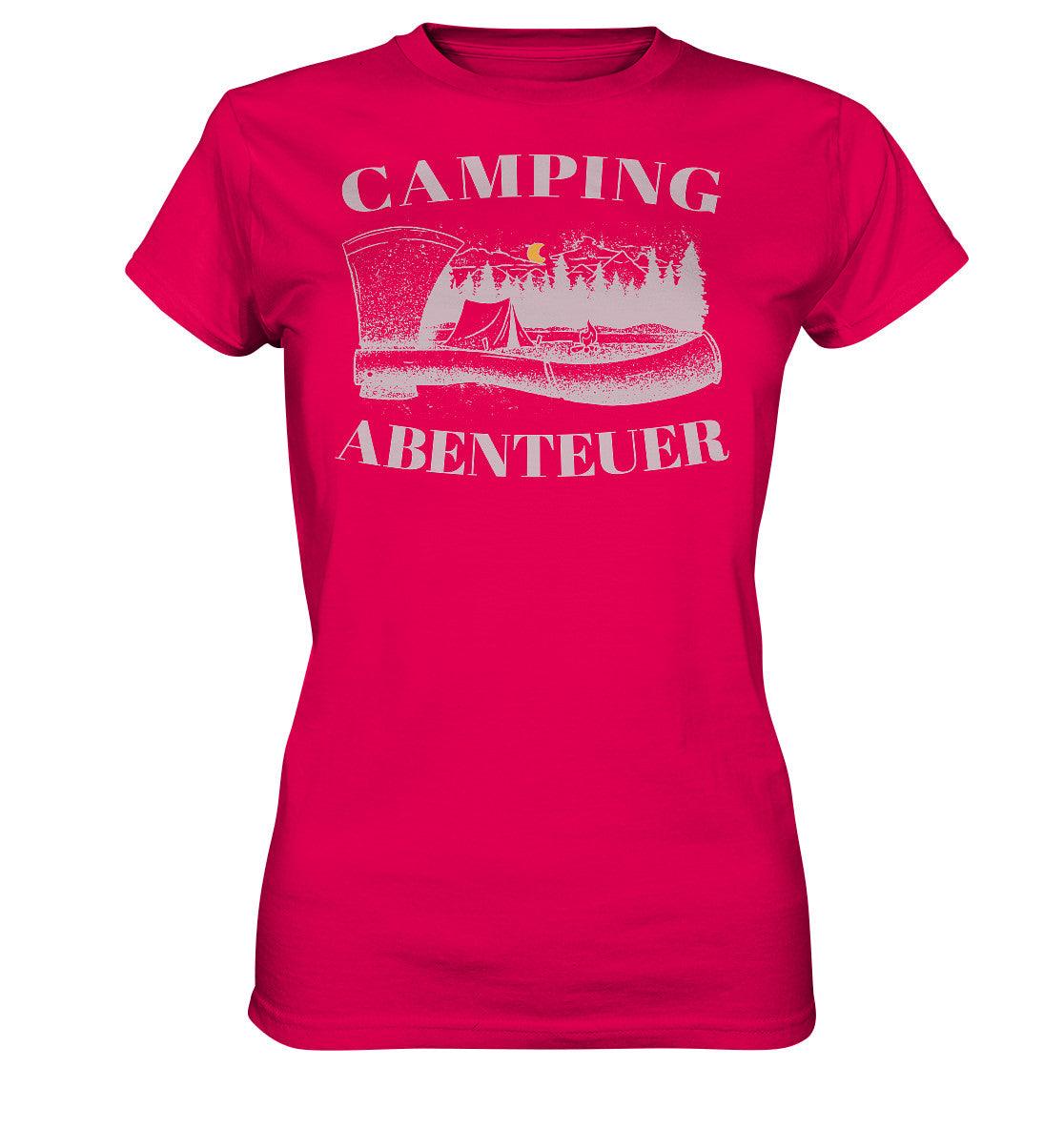 camping abenteuer - ladies premium shirt - moando-shop - lady-shirts