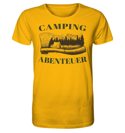 Camping Abenteuer - Organic Shirt - MOANDO-SHOP - Unisex-Shirts