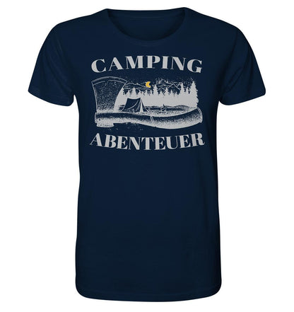 Camping Abenteuer - Organic Shirt - MOANDO-SHOP - Unisex-Shirts