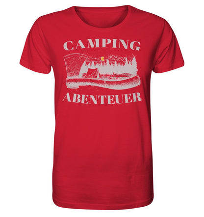 Camping Abenteuer - Organic Shirt - MOANDO-SHOP - Unisex-Shirts