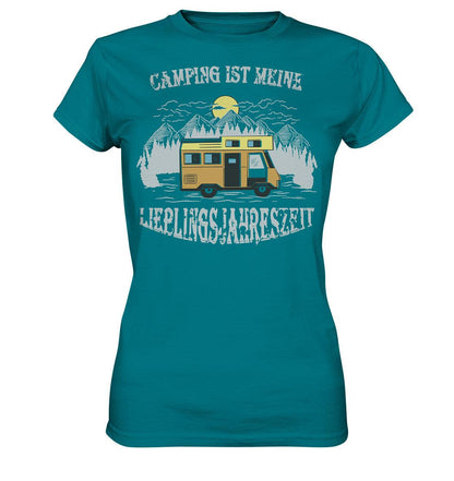 Camping ist meine Lieblingsjahreszeit - Ladies Premium Shirt - MOANDO-SHOP - Lady-Shirts