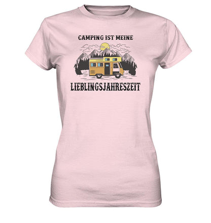 Camping ist meine Lieblingsjahreszeit - Ladies Premium Shirt - MOANDO-SHOP - Lady-Shirts