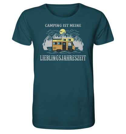 Camping ist meine Lieblingsjahreszeit - Organic Shirt - MOANDO-SHOP - Unisex-Shirts