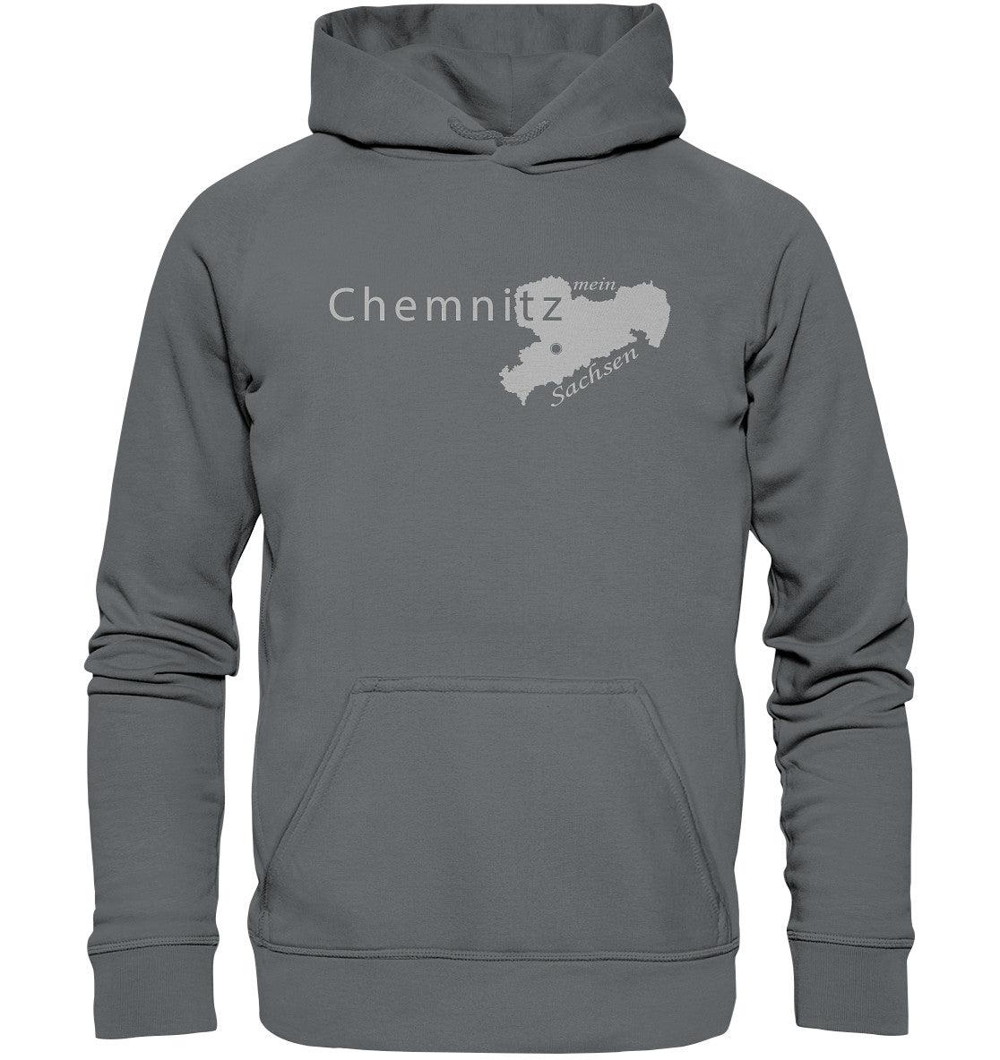 chemnitz - mein sachsen - heimatstadt - basic unisex hoodie - moando-shop - hoodies