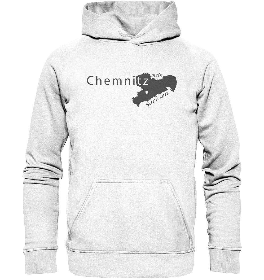 chemnitz - mein sachsen - heimatstadt - basic unisex hoodie - moando-shop - hoodies