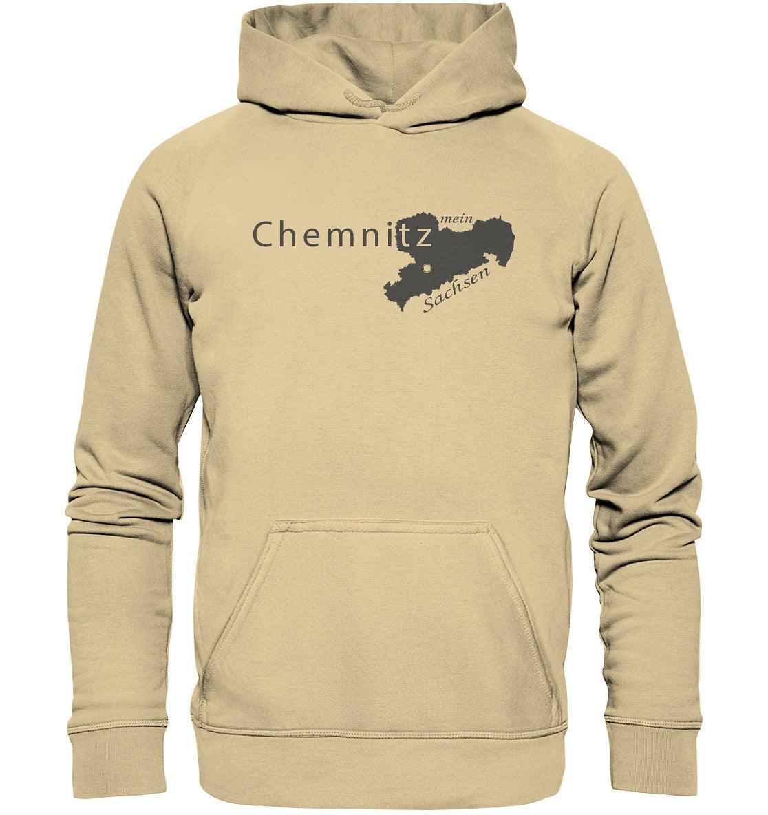 chemnitz - mein sachsen - heimatstadt - basic unisex hoodie - moando-shop - hoodies