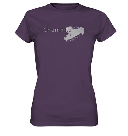 Chemnitz - Mein Sachsen - Heimatstadt - Ladies Premium Shirt - MOANDO-SHOP - Lady-Shirts