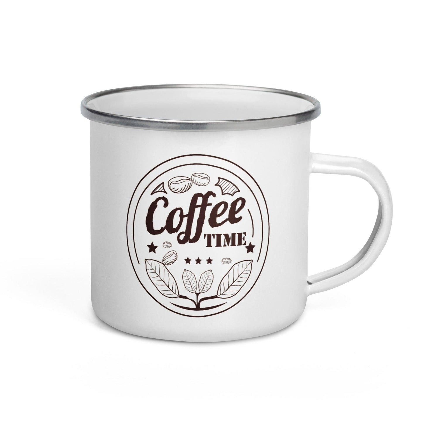 coffe time - kaffeezeit - emailletasse - moando-shop - emallietassen