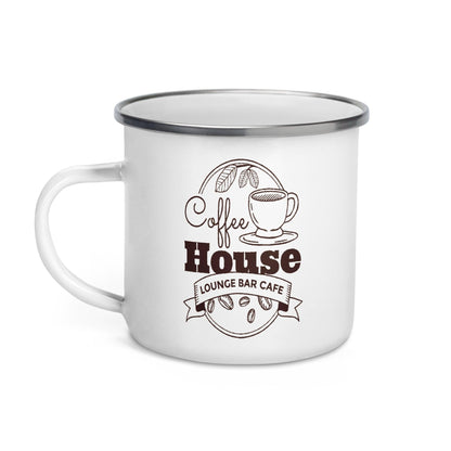 Coffee House - Kaffee Haus - Emailletasse - MOANDO-SHOP - Emallietassen