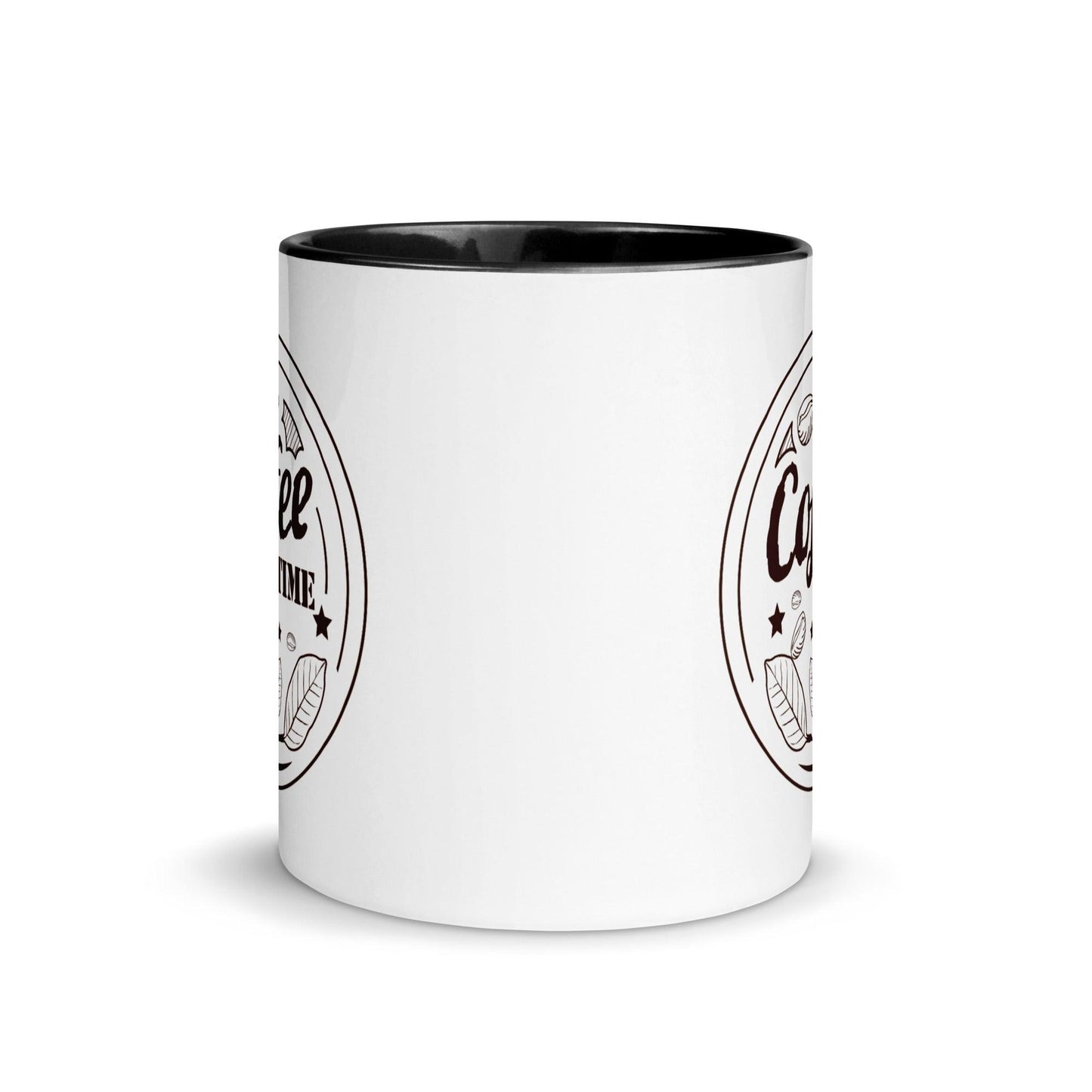 coffee time - kaffee zeit - tasse mit farbiger innenseite - moando-shop - tassen