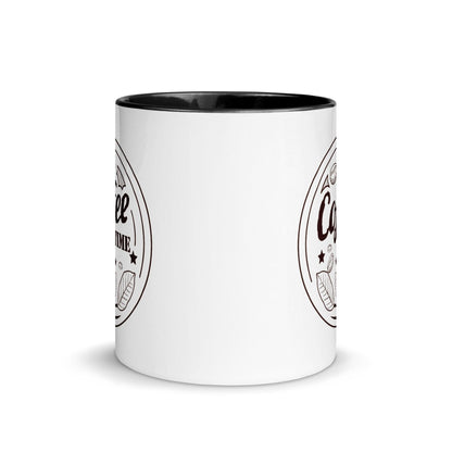 Coffee Time - Kaffee Zeit - Tasse mit farbiger Innenseite - MOANDO-SHOP - Tassen