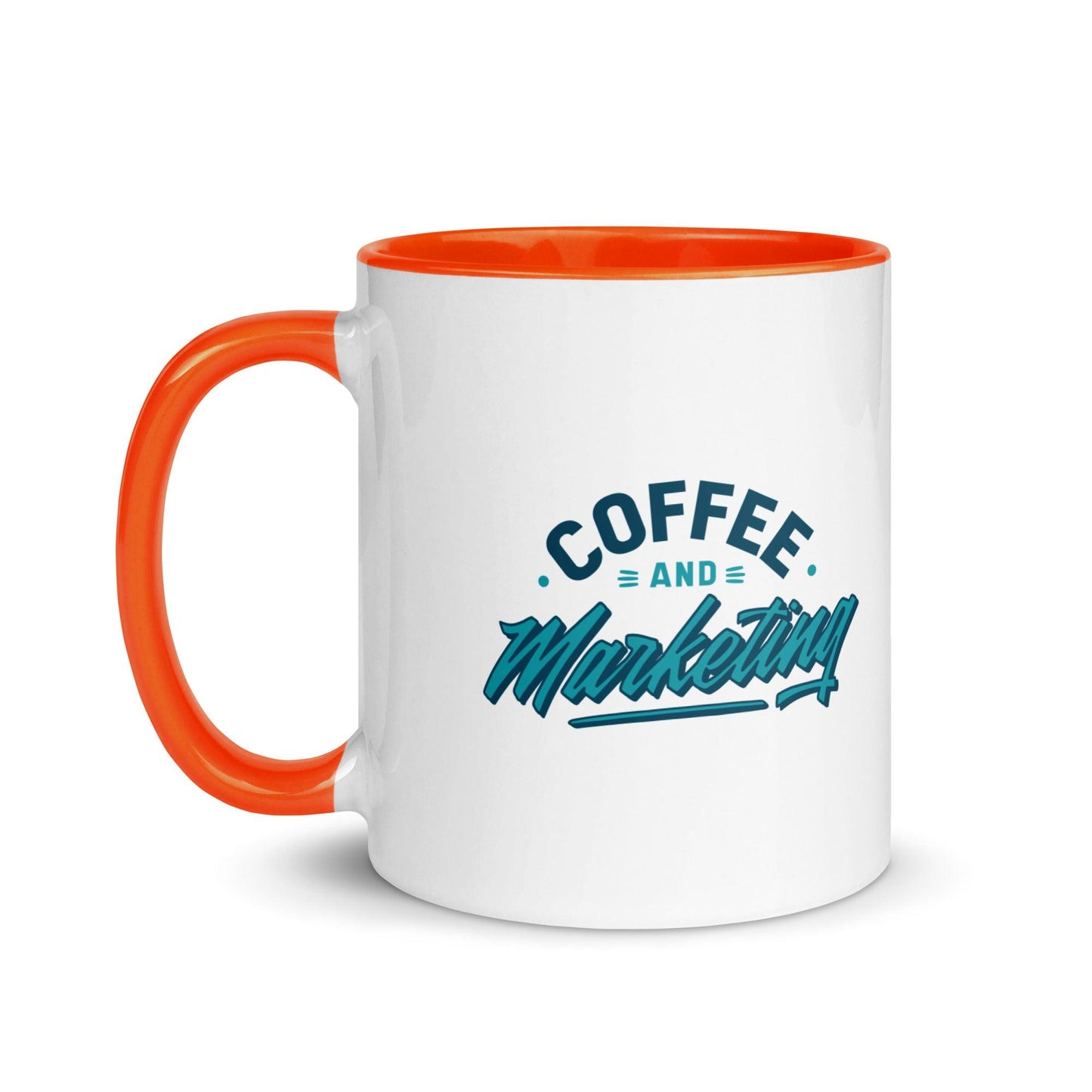 coffee and marketing - tasse mit farbiger innenseite - moando-shop - tassen