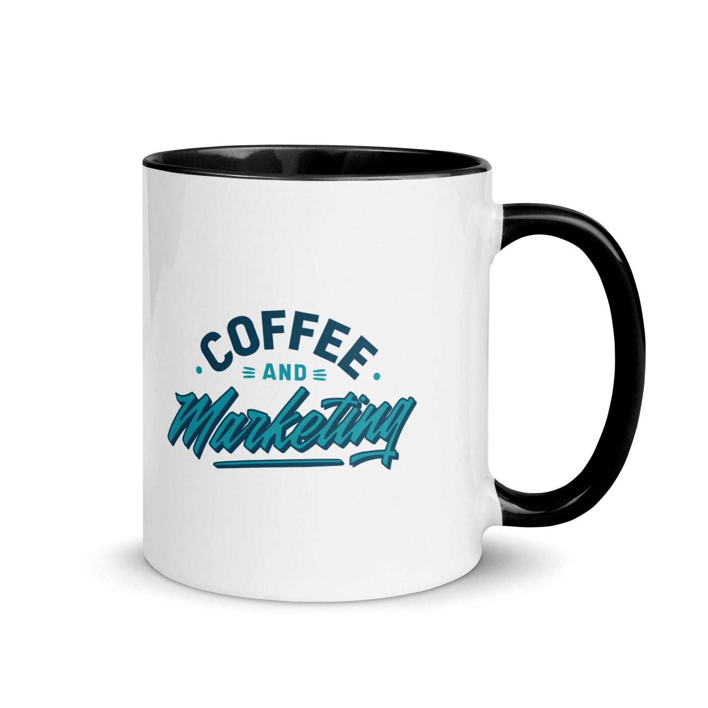 coffee and marketing - tasse mit farbiger innenseite - moando-shop - tassen