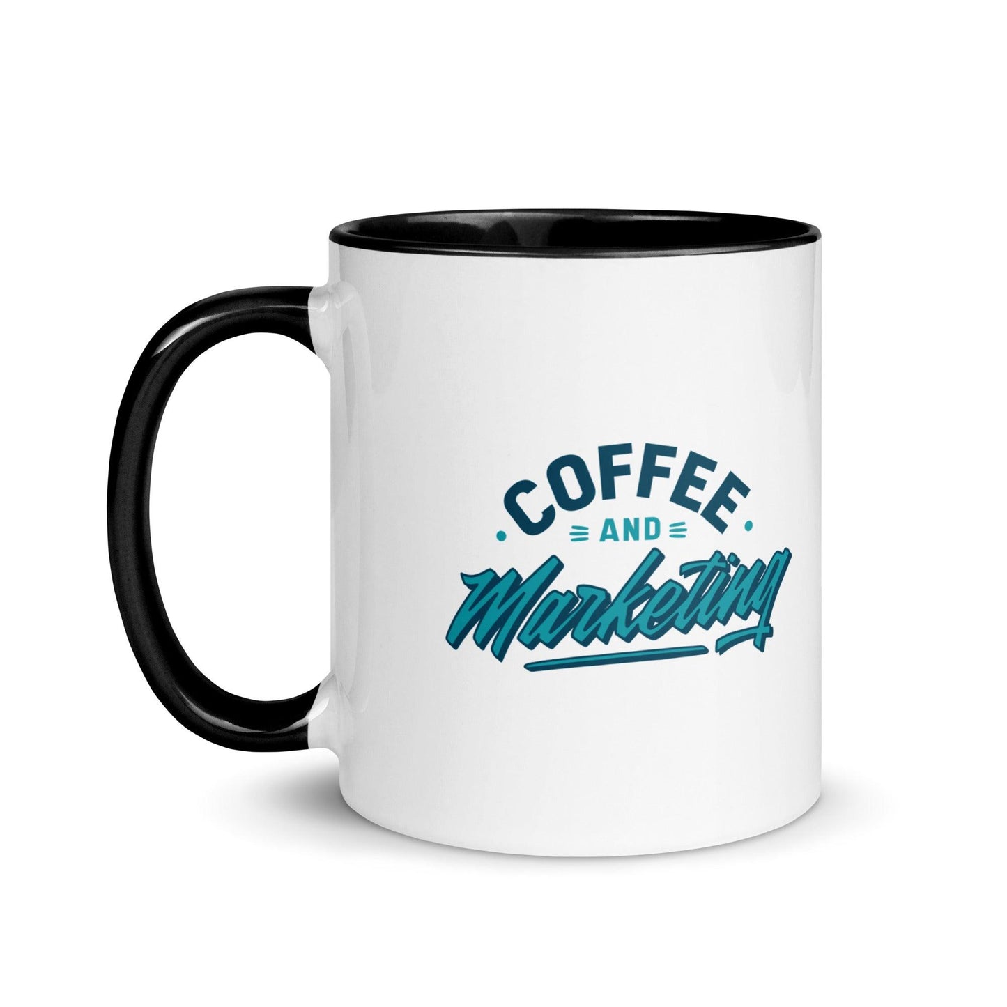 coffee and marketing - tasse mit farbiger innenseite - moando-shop - tassen