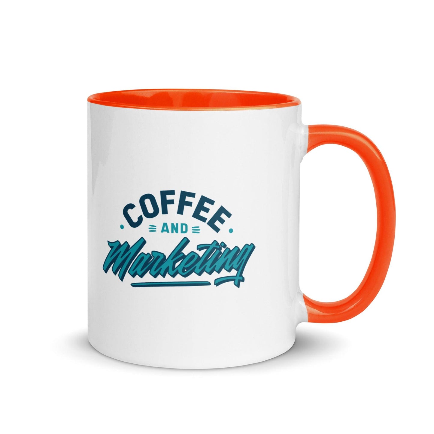 coffee and marketing - tasse mit farbiger innenseite - moando-shop - tassen