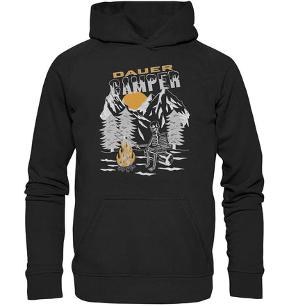 Dauercamper - Camping - Zelten - Wohnmobil - Basic Unisex Hoodie - MOANDO-SHOP - Hoodies