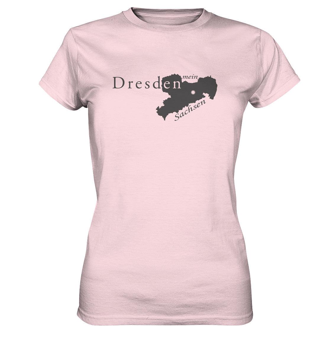 dresden - mein sachsen - heimatstadt - ladies premium shirt - moando-shop - lady-shirts