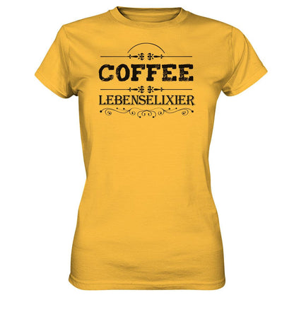 Kaffee Lebenselixier coffee - Ladies Premium Shirt - MOANDO-SHOP - Lady-Shirts