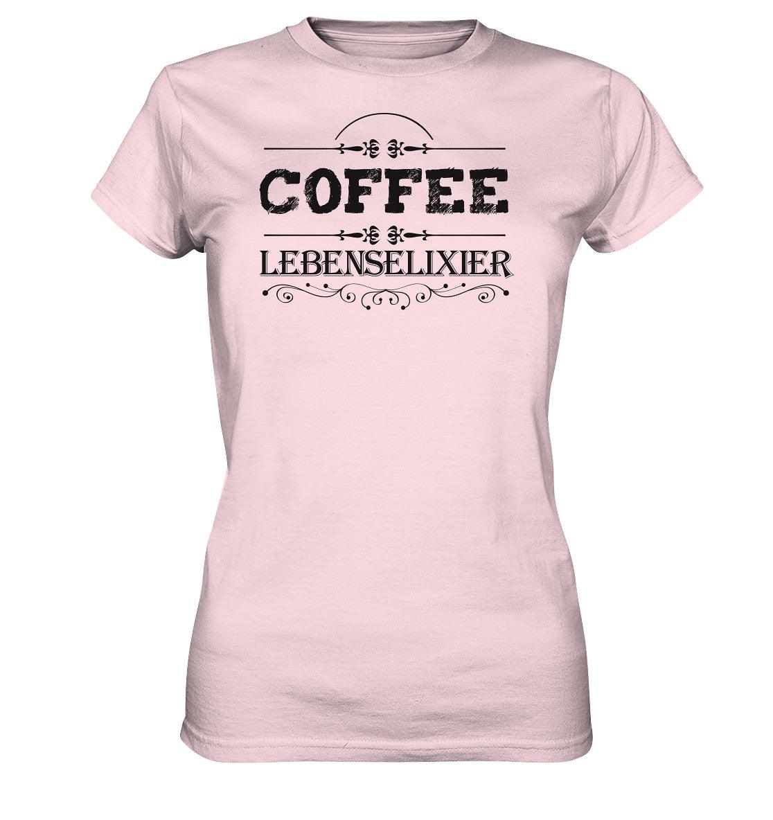 kaffee lebenselixier coffee - ladies premium shirt - moando-shop - lady-shirts