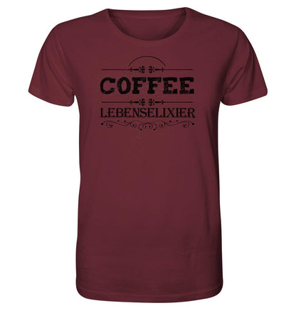 Kaffee Lebenselixier coffee - Organic Shirt 1 - MOANDO-SHOP - Unisex-Shirts