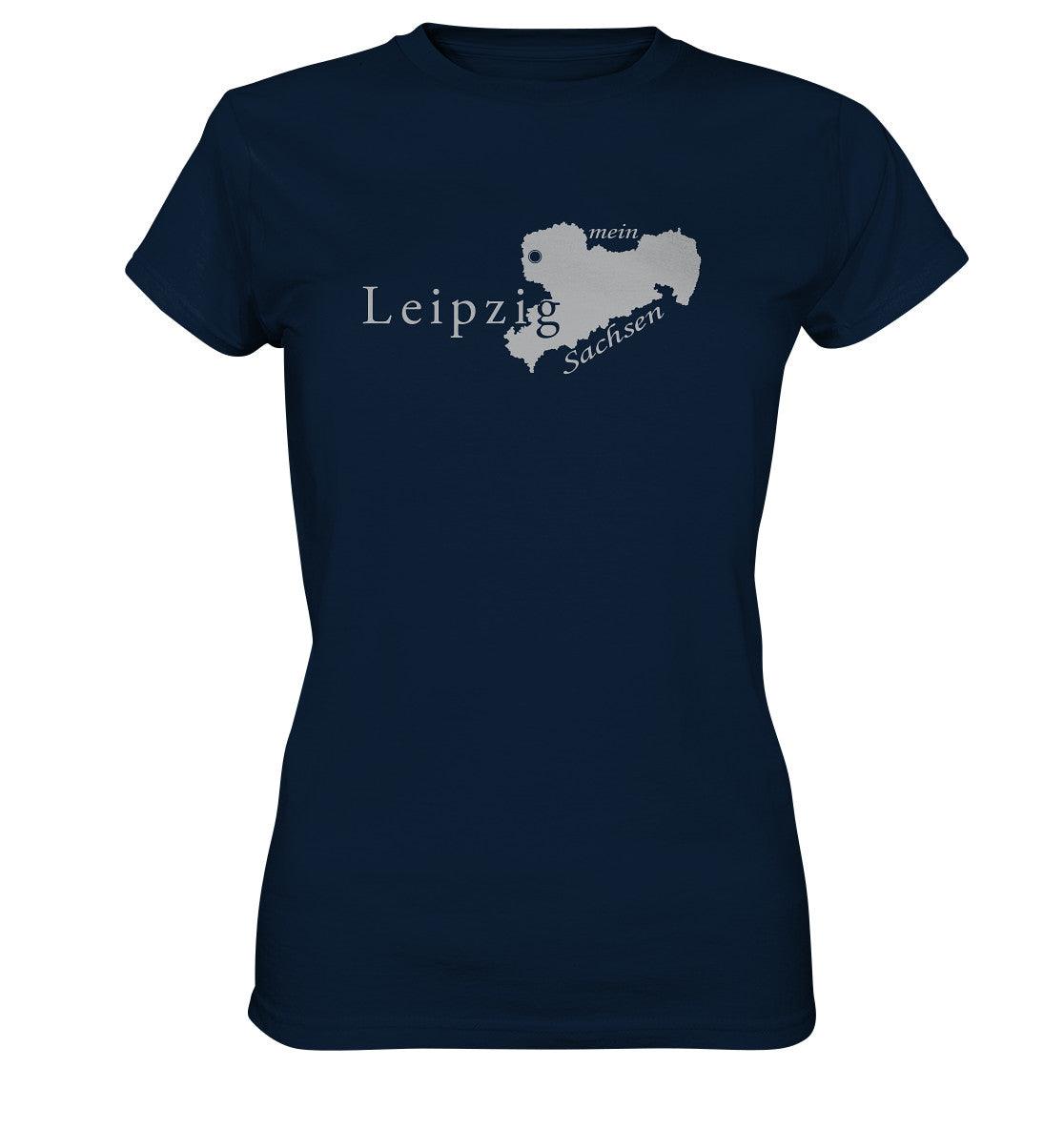 leipzig - mein sachsen - heimatstadt - ladies premium shirt - moando-shop - lady-shirts