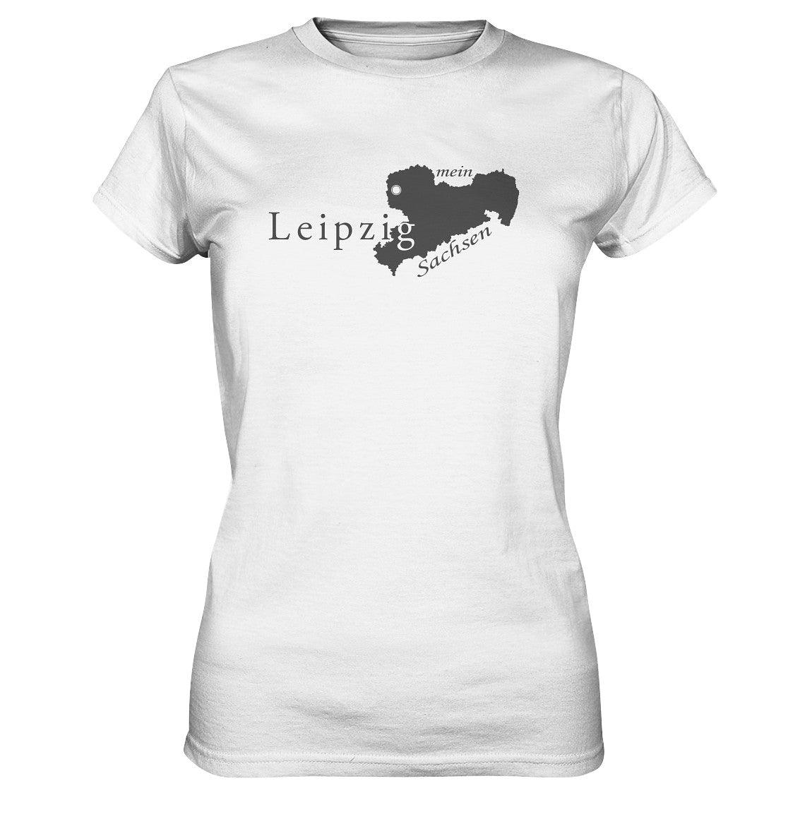 leipzig - mein sachsen - heimatstadt - ladies premium shirt - moando-shop - lady-shirts