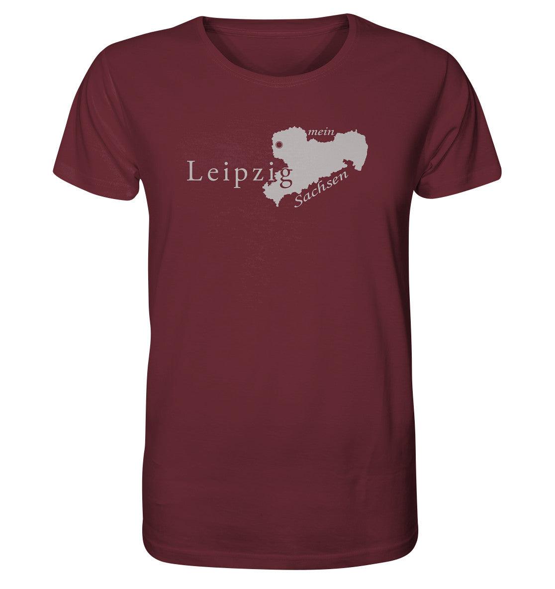 leipzig - mein sachsen - heimatstadt - organic shirt - moando-shop - unisex-shirts