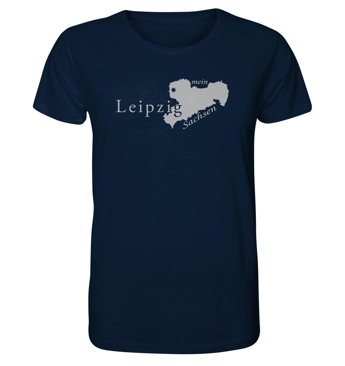 Leipzig - mein Sachsen - Heimatstadt - Organic Shirt - MOANDO-SHOP - Unisex-Shirts