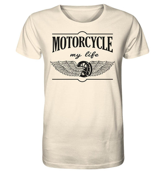 Motorrad ist mein Leben -  - Organic Shirt - MOANDO-SHOP - Unisex-Shirts