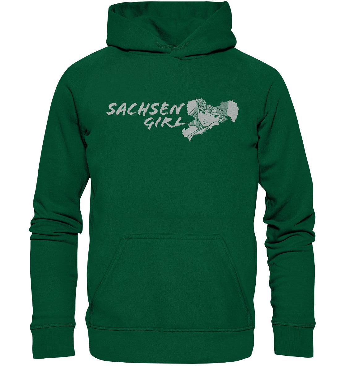 sachsengirl - sachsenlady - sachsen - dialekt - basic unisex hoodie - moando-shop - hoodies