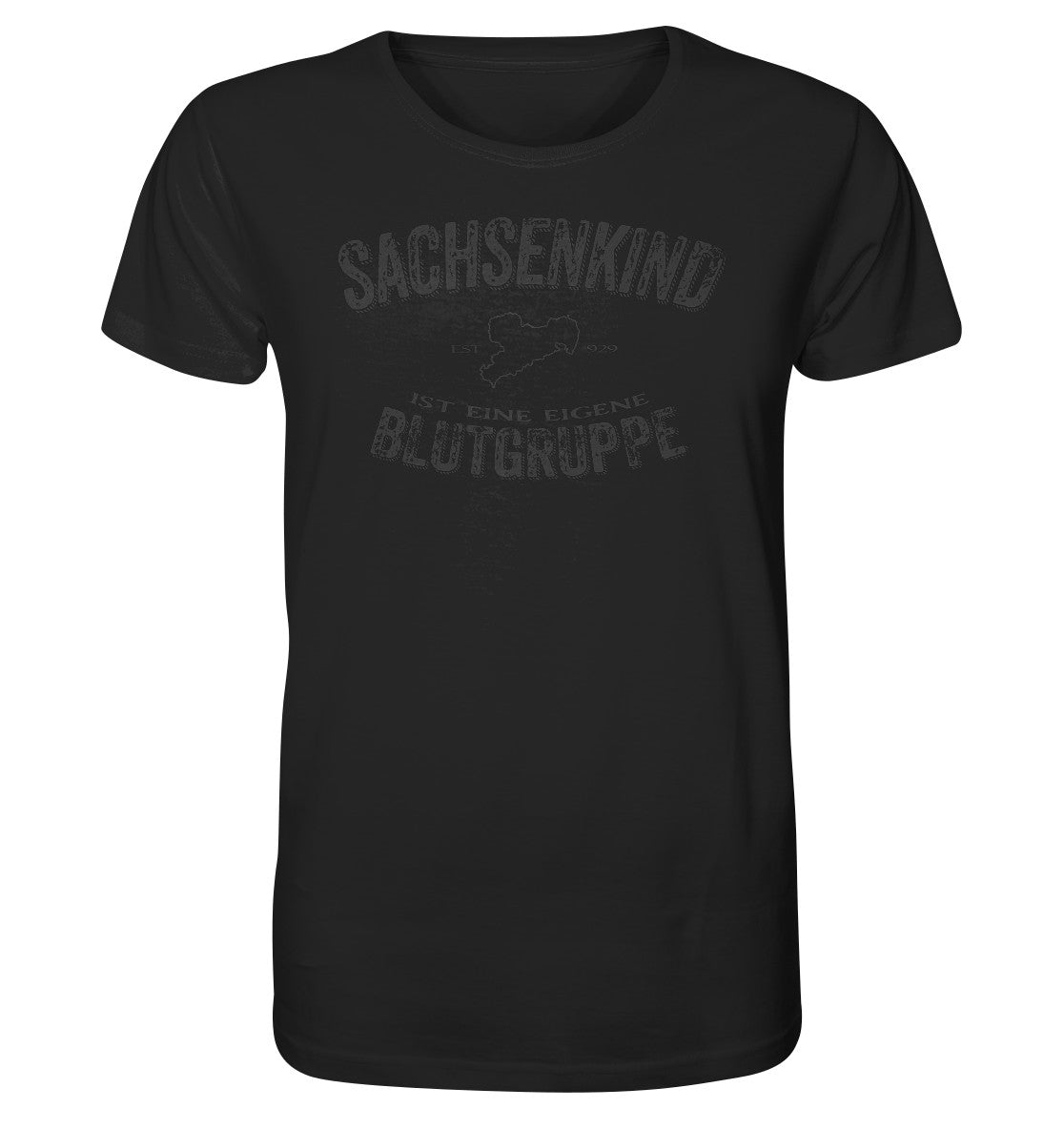 sachsenkind eine eigene blutgruppe - sachsen - organic shirt - moando-shop - unisex-shirts