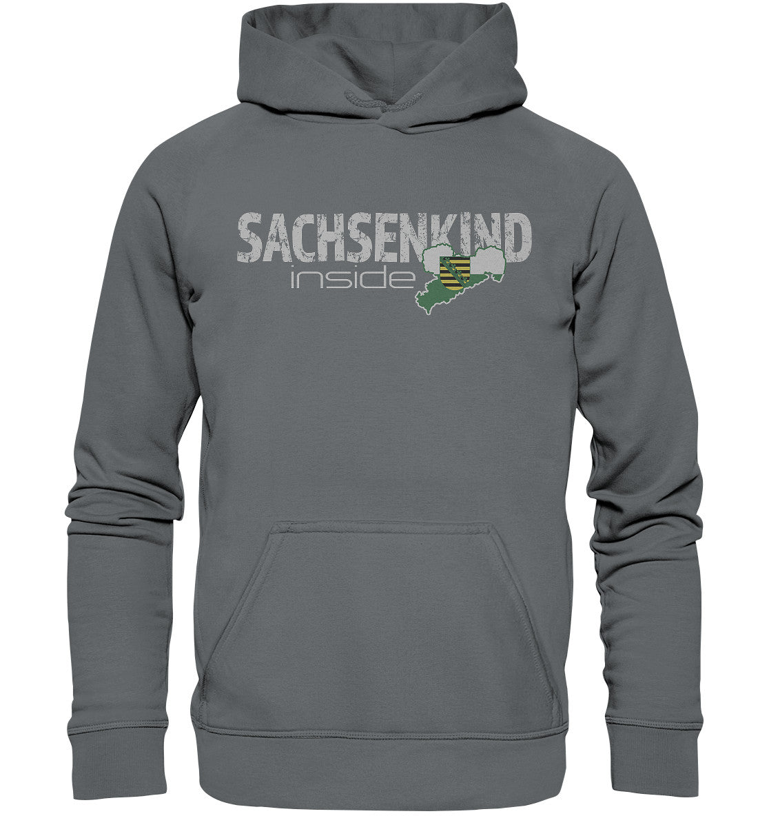 sachsenkind inside - sachsen - basic unisex hoodie - moando-shop - hoodies