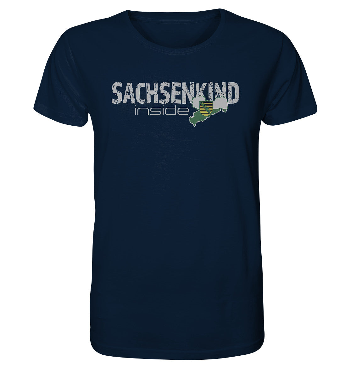 sachsenkind inside - sachsen -  organic shirt - moando-shop - unisex-shirts