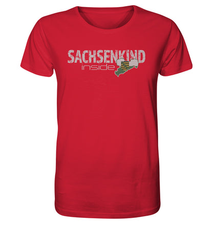 Sachsenkind inside - Sachsen -  Organic Shirt - MOANDO-SHOP - Unisex-Shirts