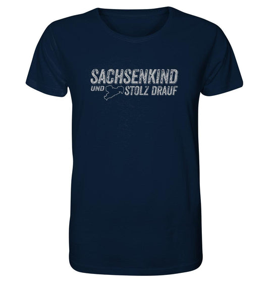 Sachsenkind und stolz drauf - Sachsen - Organic Shirt - MOANDO-SHOP - Unisex-Shirts