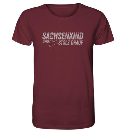 Sachsenkind und stolz drauf - Sachsen - Organic Shirt - MOANDO-SHOP - Unisex-Shirts