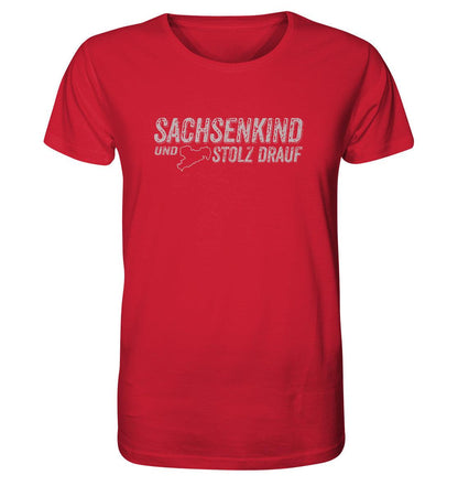 Sachsenkind und stolz drauf - Sachsen - Organic Shirt - MOANDO-SHOP - Unisex-Shirts