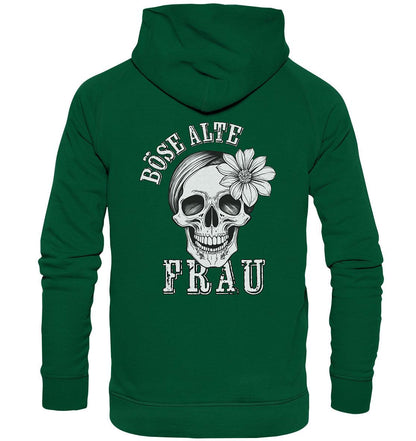 Böse Alte Frau - Rückendruck - Basic Unisex Hoodie Clothing Tops Clothing Tops Basic Unisex Hoodie,motorrad