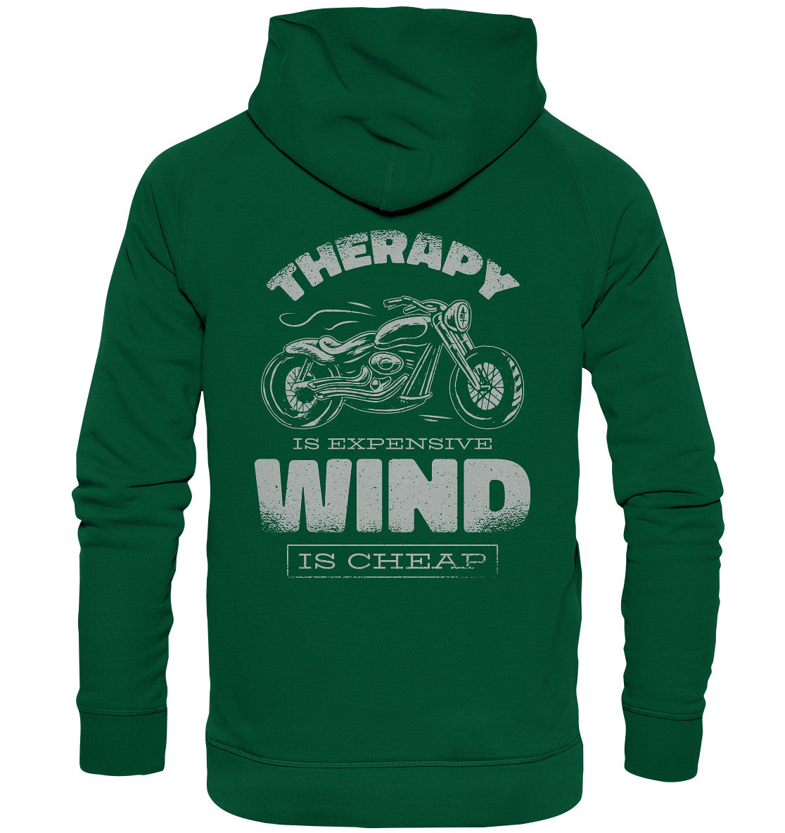 therapy is expensive wind is cheap - motorrad - - basic unisex hoodie