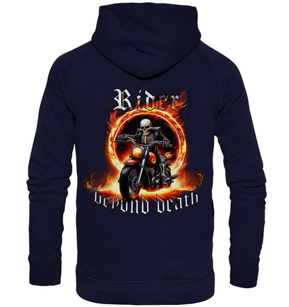 Rider beyond death - Fahrer (Reiter) über den Tod hinaus - Rückendruck - Basic Unisex Hoodie Clothing Tops Clothing Tops Basic Unisex Hoodie,motorrad