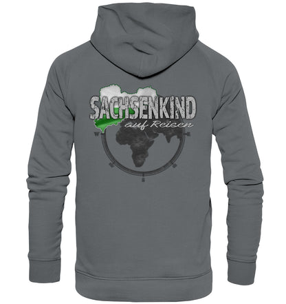 Sachsenkind auf Reisen - Sachsen - Urlaub - Erholung - Basic Unisex Hoodie